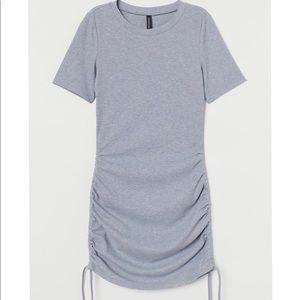 H&M ribbed jersey dress